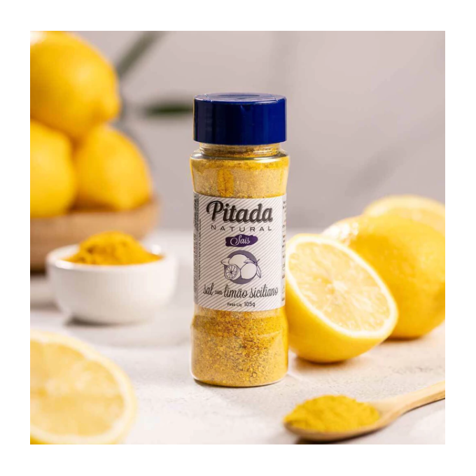 Sal com limao pitada natural