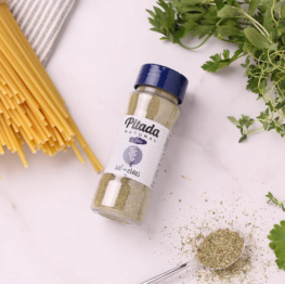 Sal com ervas pitada natural