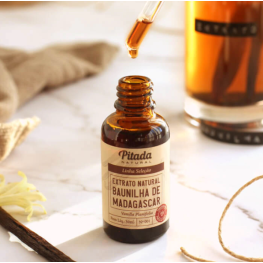 Pitada natural extrato de baunilha