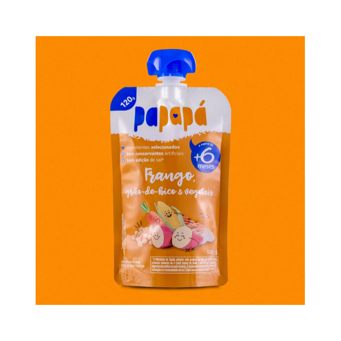 Papinha papapa frango