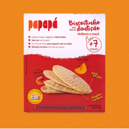 Biscoito papapa maca e abobora 36g