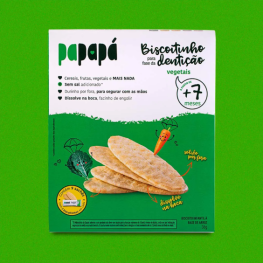 Biscoito papapa vegetais 36g