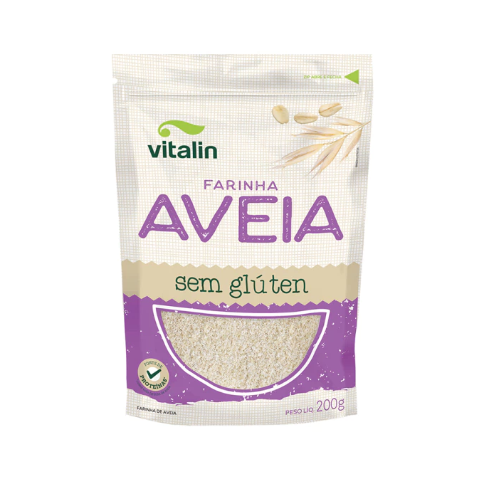 Farinha de aveia  vitalin 200g
