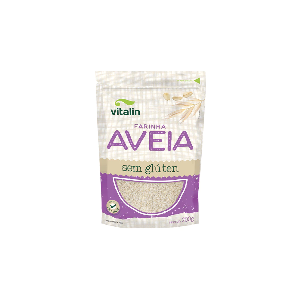 Farinha de aveia  vitalin 200g