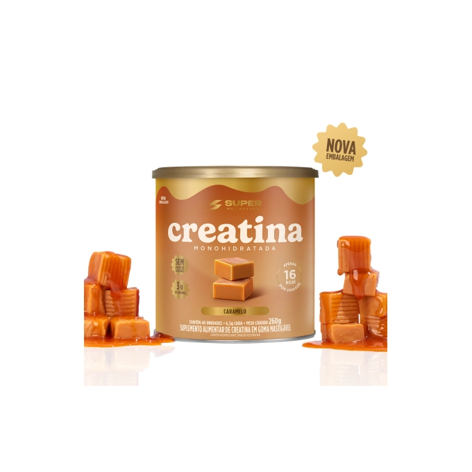 Creatina caramelo desincha