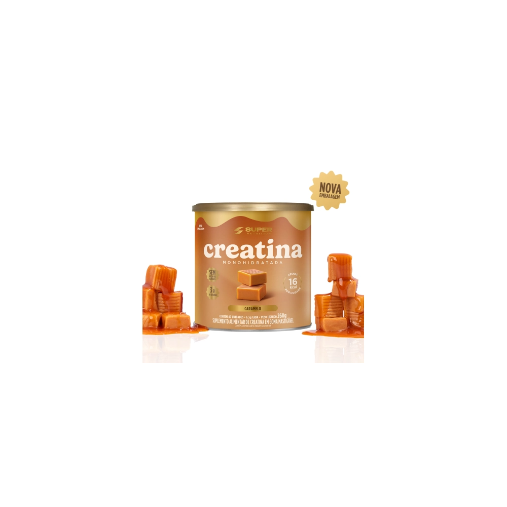 Creatina caramelo desincha
