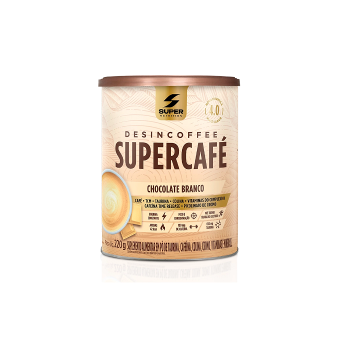 Supercafe chocolate branco desincha