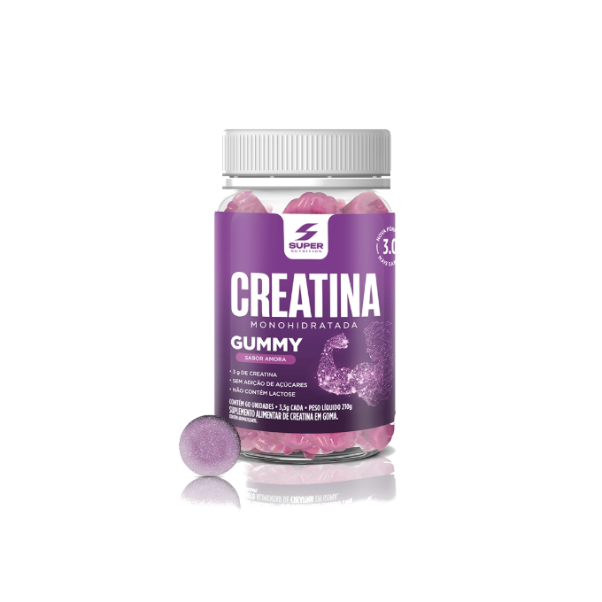 Super gummy creatina amora desincha