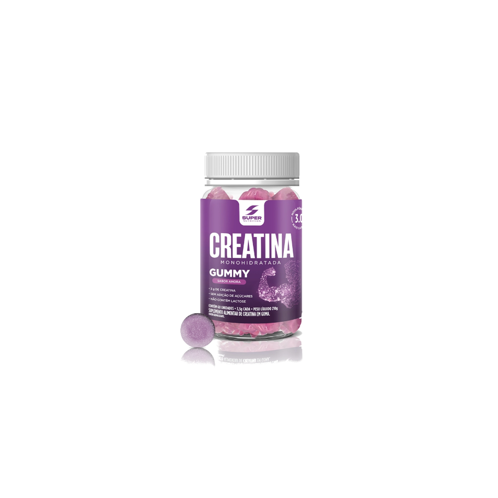 Super gummy creatina amora desincha