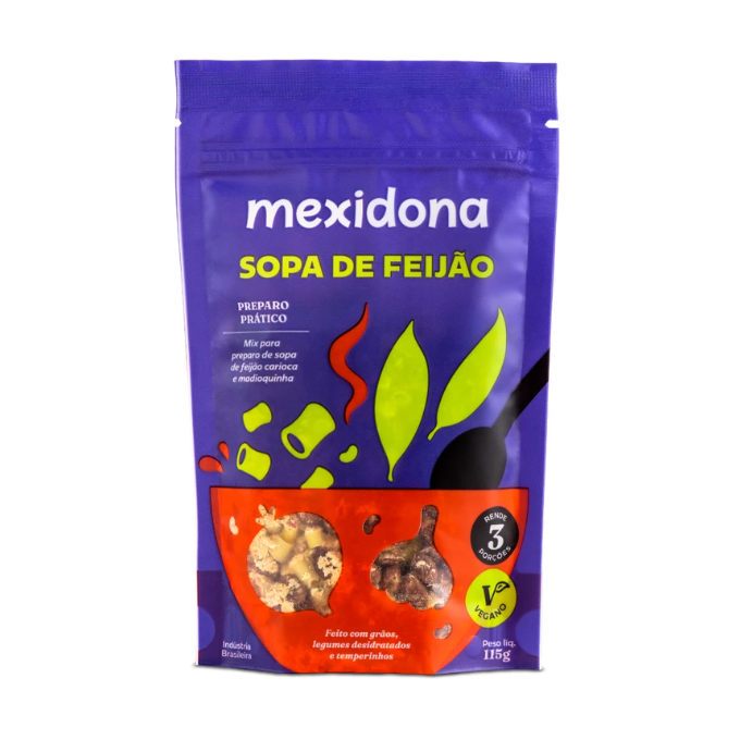 Mexidona sopa de feijao