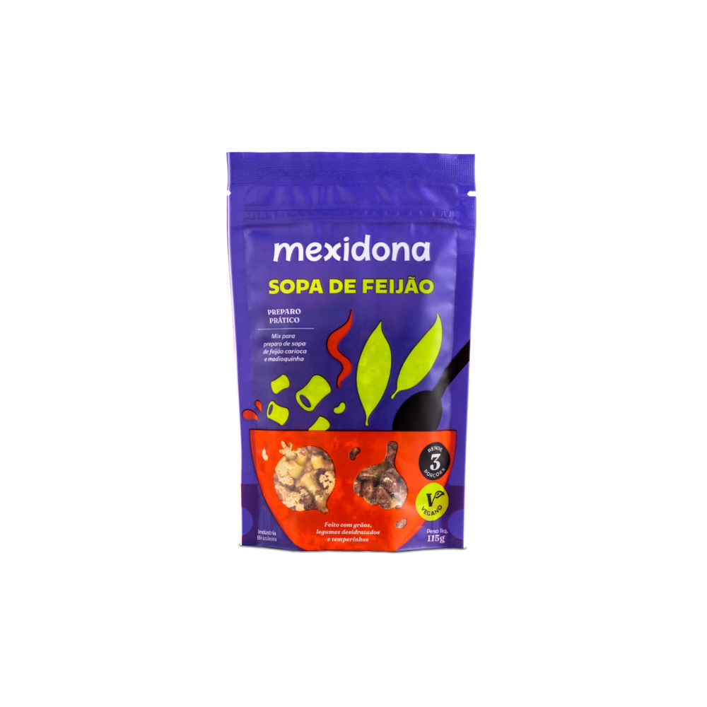 Mexidona sopa de feijao