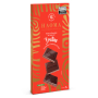 Barra Chocolate Ao Leite Frutas Vermelhas Haoma 75g
