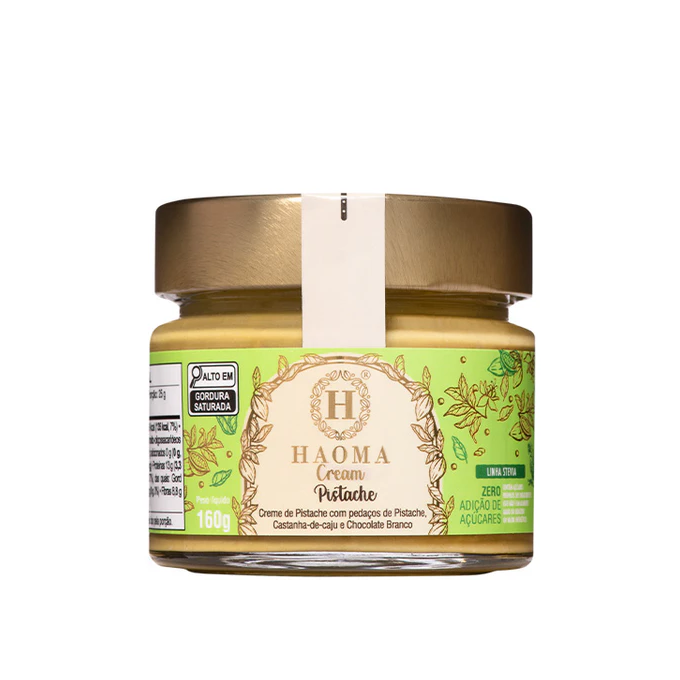Haoma cream de pistache stevia