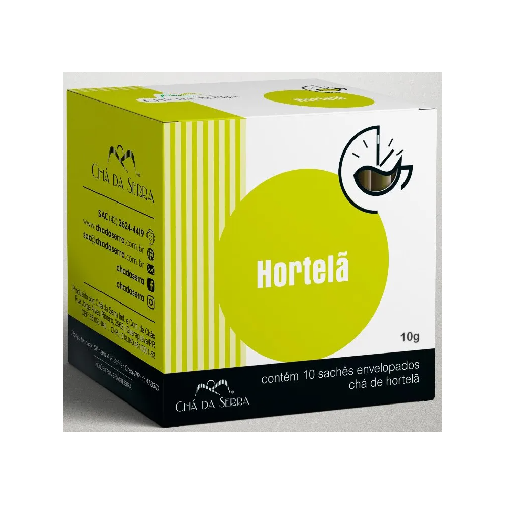 Cha hortela sache cha da serra 