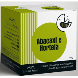 Cha abacaxi e hortela cha da serra