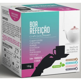 Cha boa refeicao sache  cha da serra