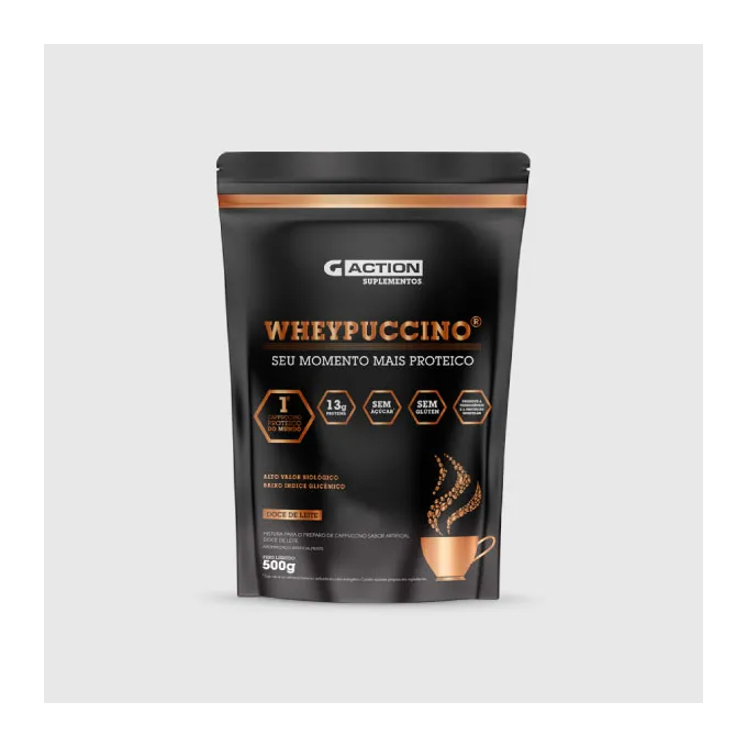 Wheypuccino doce de leite 500 gr