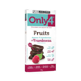 Only 4 framboesa 70% cacau