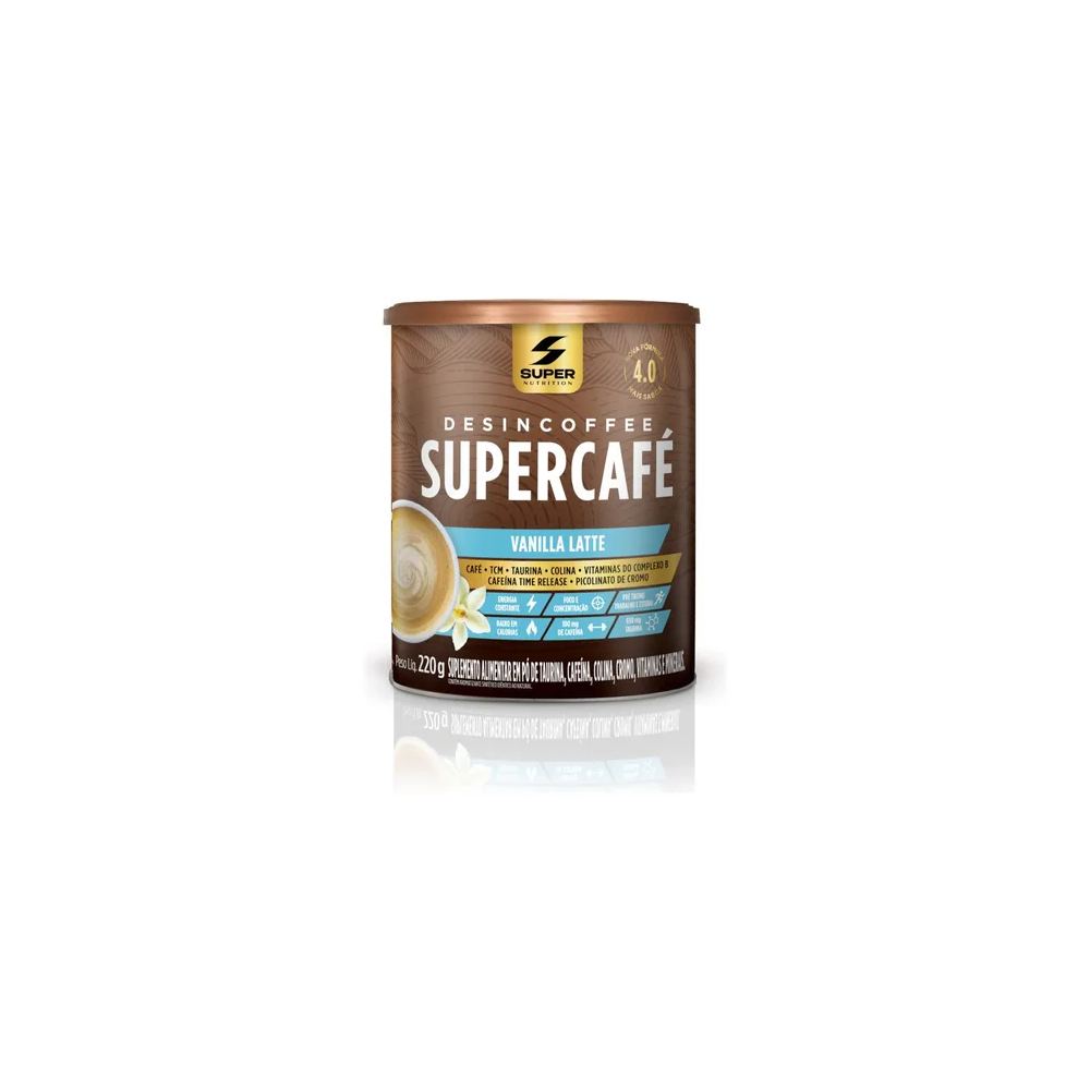 Supercafe vanilla latte 220g