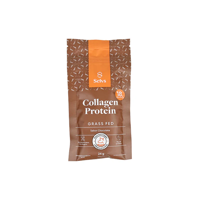 Selvs sache collagen protein chocolate