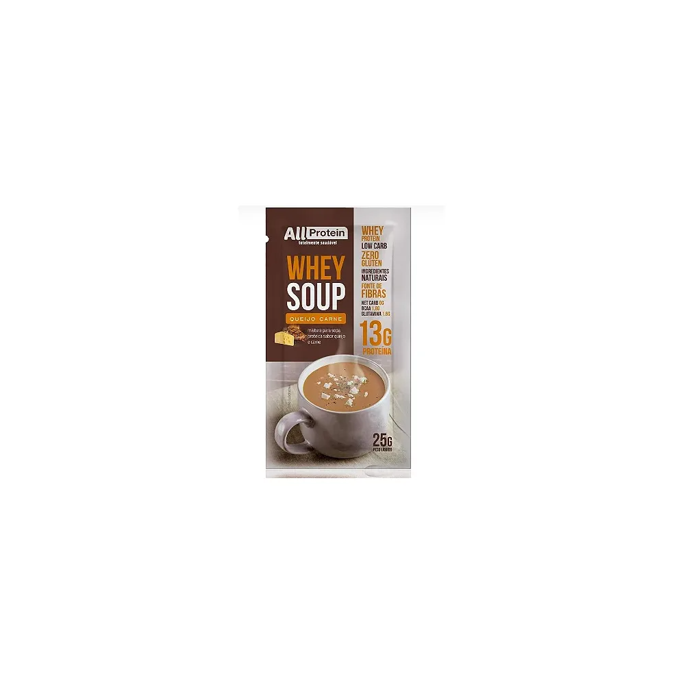 Soup queijo e carne all protein