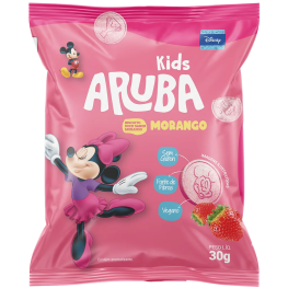 Biscoito aruba  morango kids 
