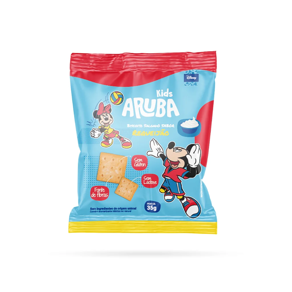Salgadinho requeijao aruba 35g