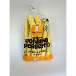 Biscoito chef di serio curcuma 