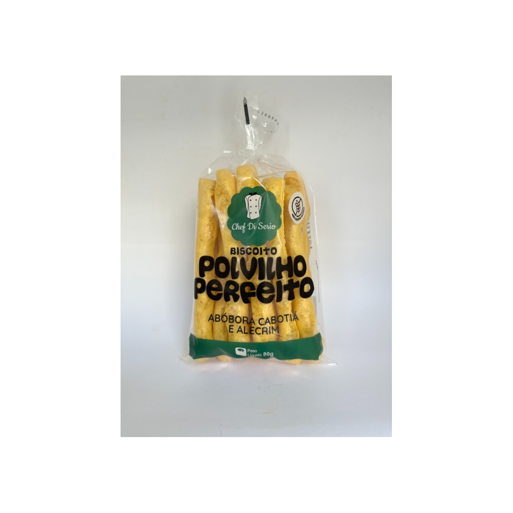 Biscoito chef di serio cabotia e alecrim