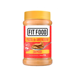 Pasta de amendoim integral cremosa 450g fit food
