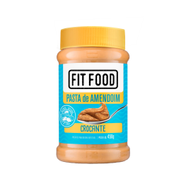 Pasta de amendoim integral crocante 450gfit food