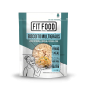 Biscoito de arroz lentilha ervilha fit food