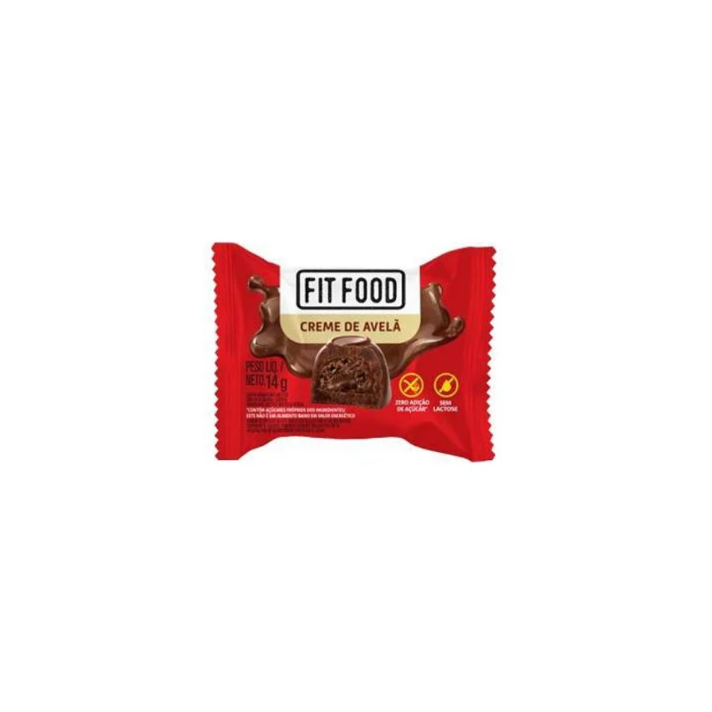 Bombom fit food creme de  avela 14g