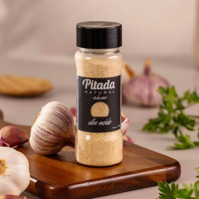 Alho moido pitada natural