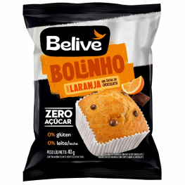 Belive muffin laranja gotas de choco 