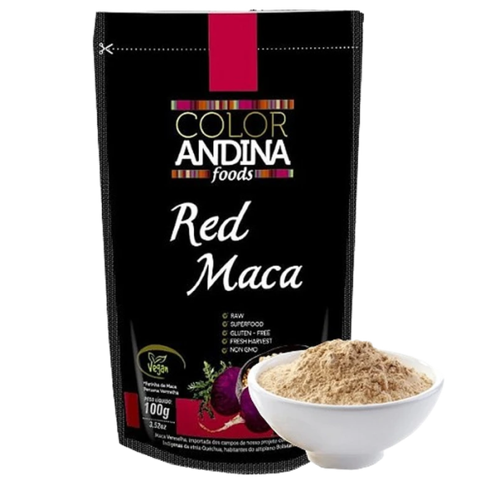 Maca vermelha color andina 100g