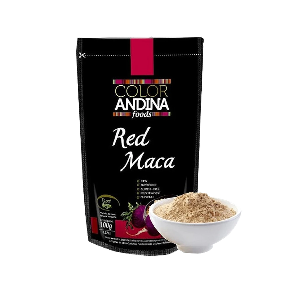 Maca vermelha color andina 100g