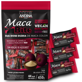 Maca bite red 30un color andina