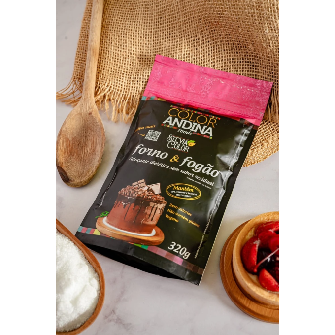 Stevia color andina  forno e fogao