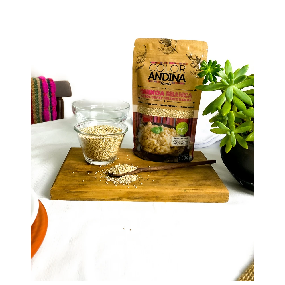 Quinoa branca color andina 150g