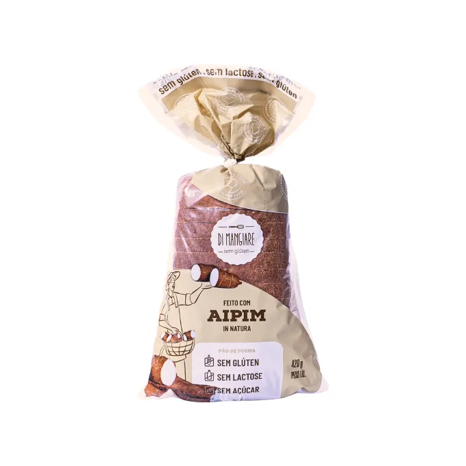 Pao de aipim zero di mangiare