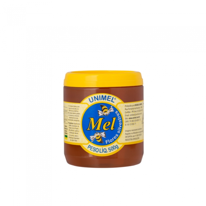 Mel  silvestre pote 500g unimel