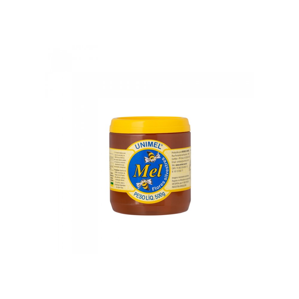 Mel  silvestre pote 500g unimel