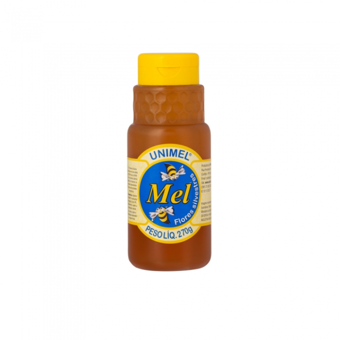 Mel silvestre 270g bisnaga unimel