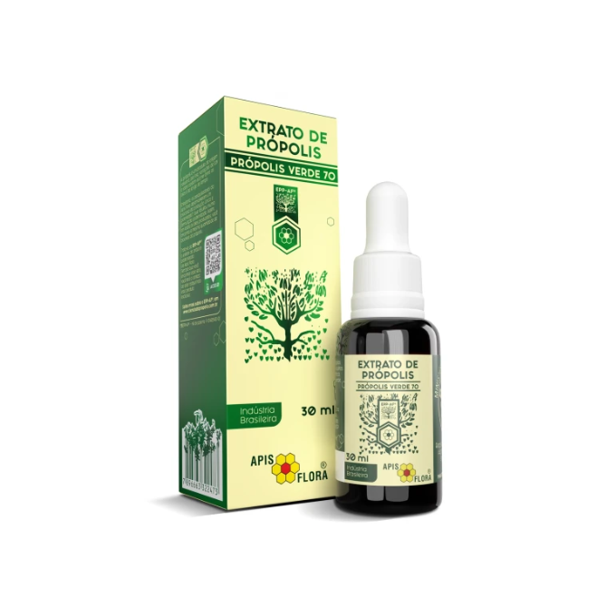 Propolis verde extrato 70% 30ml apis flora