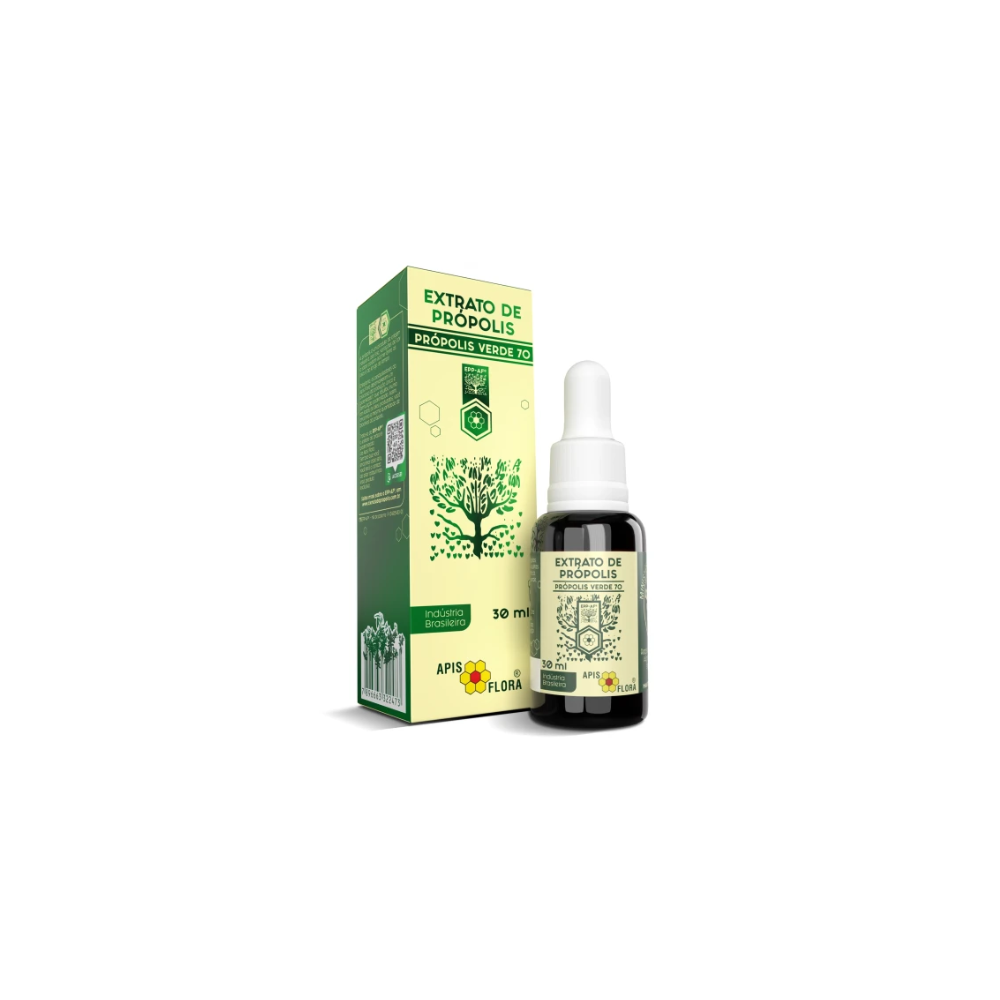 Propolis verde extrato 70% 30ml apis flora