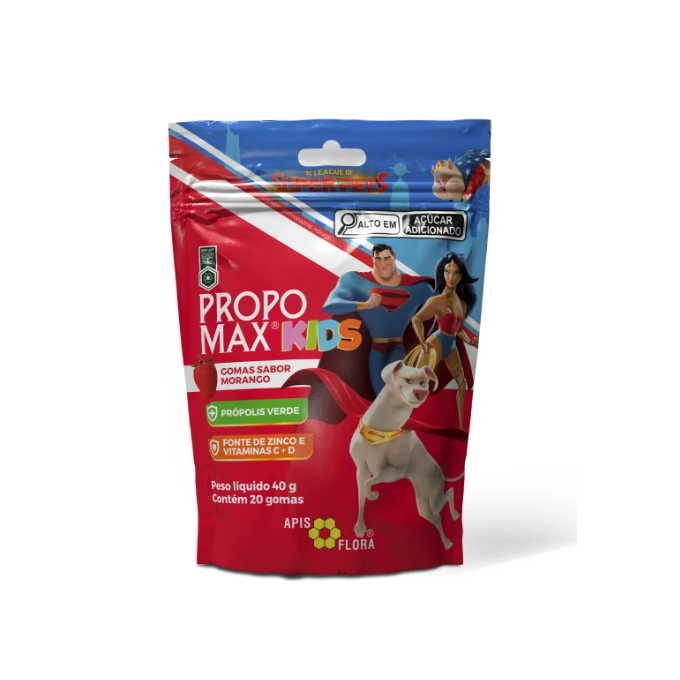 Propomax kids gomas sabor morango
