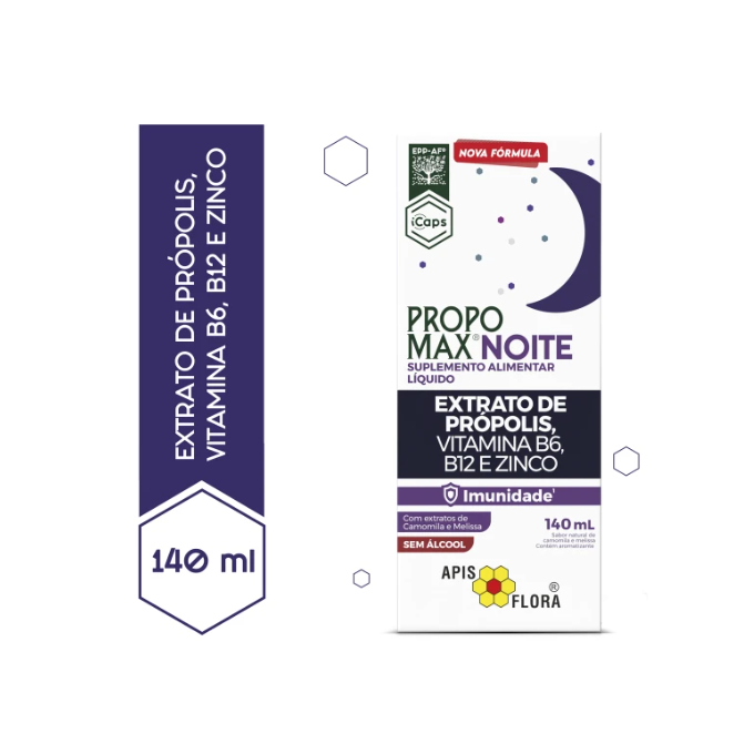 Propomax noite  140ml apisflora