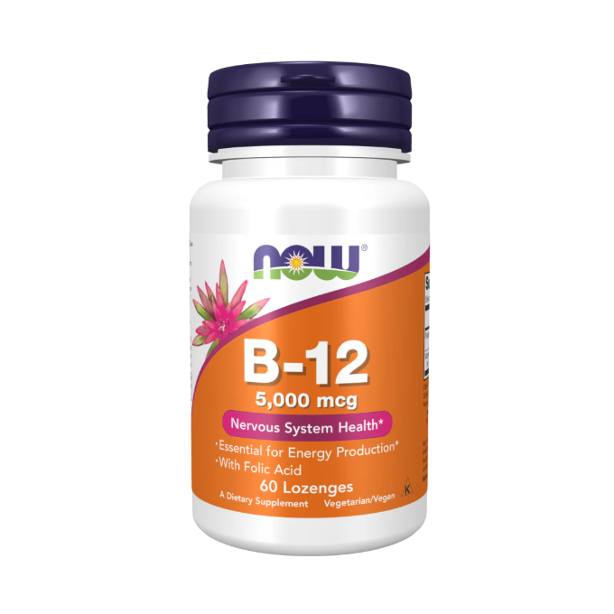 Vitamina b12 60 pastilhas now
