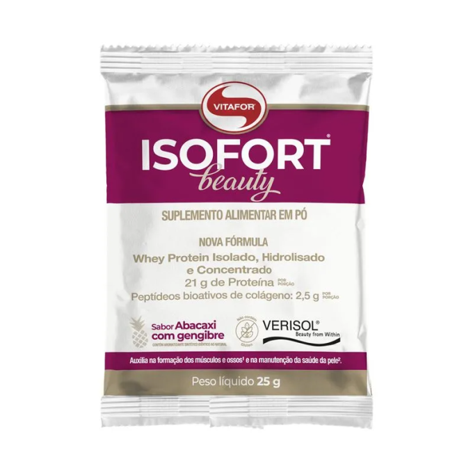Sache isofort beauty abacaxi com gengibre vitafor